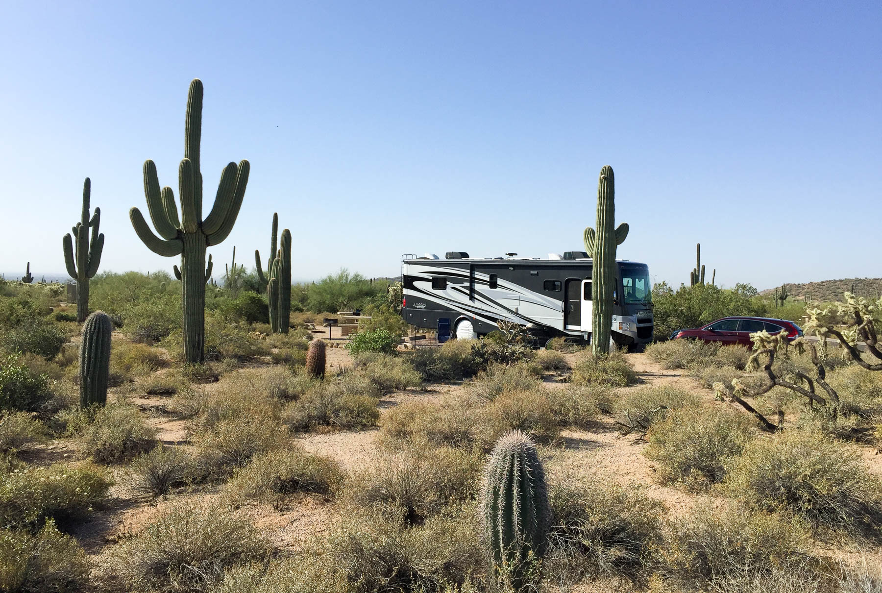 Where’s the best place to go RV camping in Arizona?