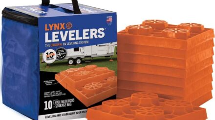 Tri-Lynx Lynx Levelers RV/Trailer/Motorhome/Vanlife Interlocking Leveling Blocks