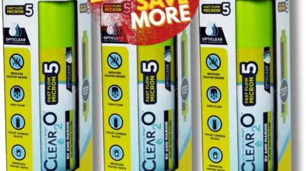 Clear2o CRV1005-3 RV & Marine Inline Water Filters