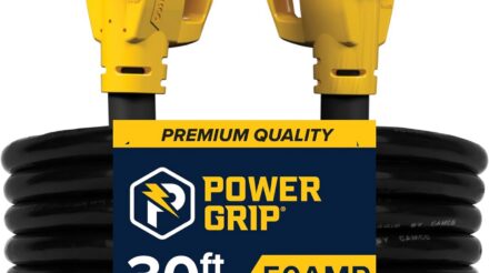 Camco Power Grip 30-Ft 50-Amp Camper/RV Extension Cord