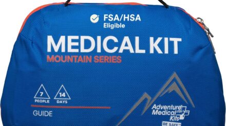 Adventure Medical Kits Mountain Series Medical Kit - Guide - Emergency Medical First Aid Kit - for 7 People for 14 Days