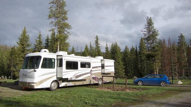 Turpin Meadow Campground, a national forest campground